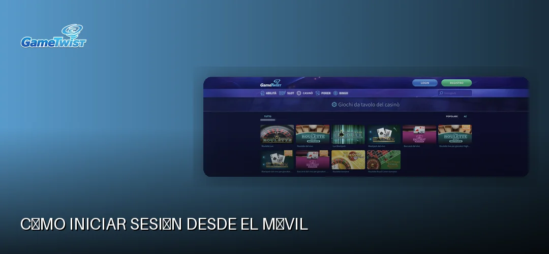 Gametwist promotional banner