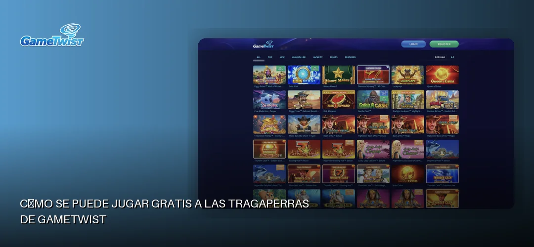 Gametwist promotional banner
