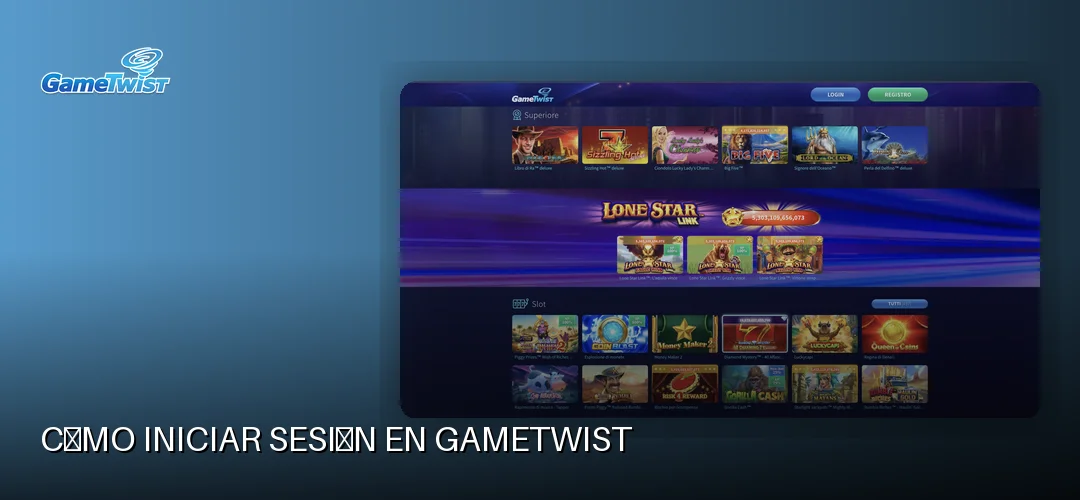 Gametwist promotional banner