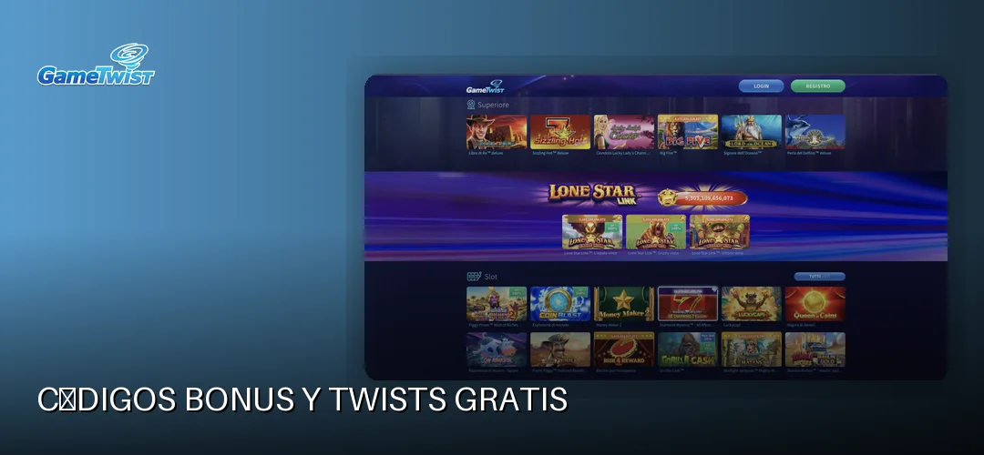 Gametwist promotional banner